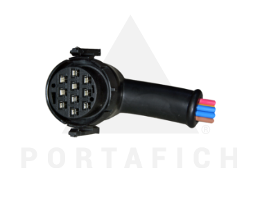 PORTAFICH CONECTOR 10 VIAS IVECO