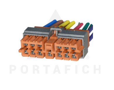 PORTAFICH CONECTOR 13 VIAS MACHO STEREO PHILCO/INSTRUMENTAL REGATA