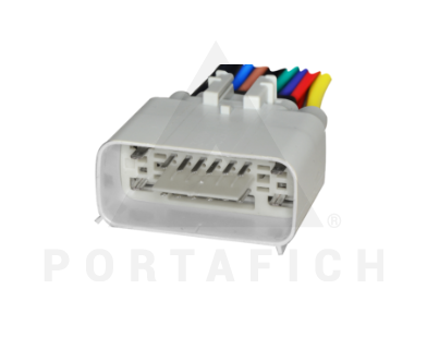 PORTAFICH CONECTOR 16 VIAS INSTALACION MOTOR FORD CONTRACONECTOR 1381