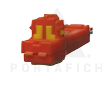 PORTAFICH CONECTOR 2 VIAS AIRBAG TOYOTA HONDA
