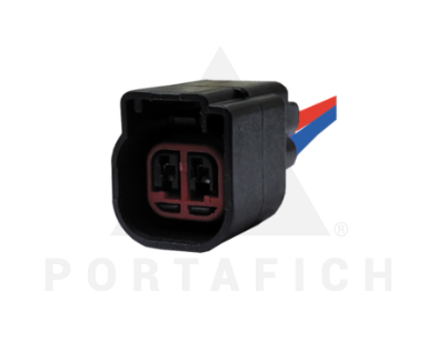 PORTAFICH CONECTOR 2 VIAS SENSOR DE ROTACION FORD FIESTA/KA/ECOSPORT