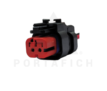 PORTAFICH CONECTOR 2 VIAS LINEA CAT TRACTORES/MAQUINAS/LINEA AGRICOLA