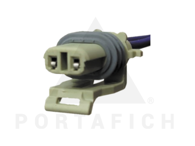PORTAFICH CONECTOR 2 VIAS COMPRESOR DE A/A VW/AUDI/SEAT