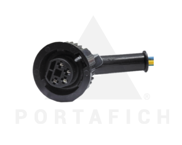 PORTAFICH CONECTOR 4 VIAS SENSOR DE VELOCIDAD SCANIA/VOLVO/MB