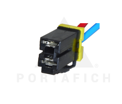 PORTAFICH CONECTOR 2 VIAS SENSOR VARIABLE VW UP/INYECTOR BORA/PASSAT TSI/FSI CONTRACONECTOR 1523