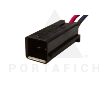 PORTAFICH CONECTOR 2 VIAS ASIENTOS ELECTRICOS LINEA FORD