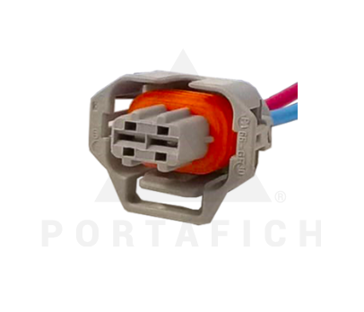 PORTAFICH CONECTOR 2 VIAS VALVULA SENSOR CANISTER FORD RANGER/BOQUILLA DE INYECTOR DE COMBUSTIBLE FORD