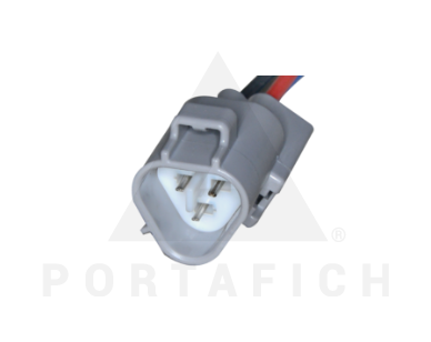 PORTAFICH CONECTOR 3 VÍAS SENSOR DE POSICIÓN DE CIGÜEÑAL MOTOR TOYOTA HILUX/SW4/HIACE