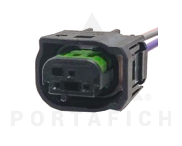 PORTAFICH CONECTOR 3 VÍAS SENSOR PRESION DE AIRE MERCEDES BENZ