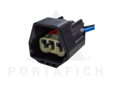 PORTAFICH CONECTOR 3 VÍAS TAPA DEPOSITO LIQUIDO DE FRENOS FORD