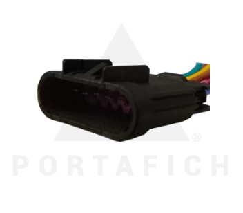 PORTAFICH CONECTOR 6 VIAS PEDAL ACELERADOR ELECTRONICO VW CONTRACONECTOR 1188