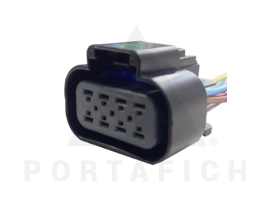 PORTAFICH CONECTOR 8 VIAS INYECCION ELECTRONICA