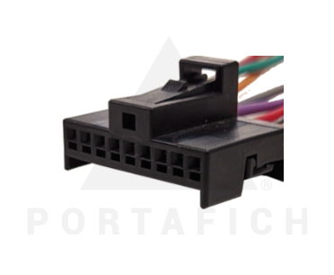 PORTAFICH CONECTOR 9 VIAS WHIP/DISCO DURO/CORREA/AIRBAG FORD