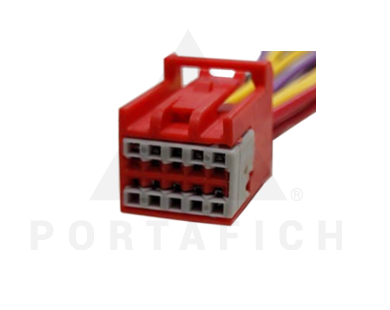 PORTAFICH CONECTOR 10 VIAS ESPEJO ELECTRICO CHEVROLET