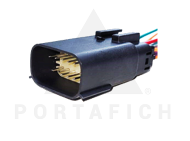 PORTAFICH CONECTOR 12 VIAS FARO FORD FOCUS/MONDEO/CHEVROLET