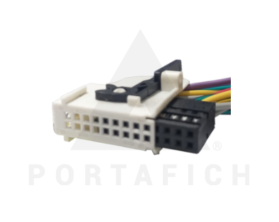 PORTAFICH CONECTOR 18 VIAS PANEL DE REPARACION WHIP CAMION/OMNIBUS