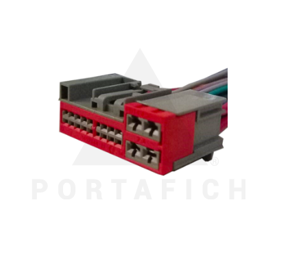 PORTAFICH CONECTOR 22 VIAS REGULADOR DE VENTANA/ECU MODULO FORD MONDEO/LANDROVER/RANGEROVER/CABLEADO PUERTA TRASERA VOLVO XC60