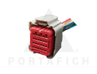PORTAFICH CONECTOR 24 VIAS MAZO DE CONECTORES CABLEADO DE ENCHUFES AIRBARG FORD MONDEO