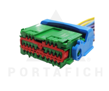 PORTAFICH CONECTOR 25 VIAS EMPALME ARNES ELECTRICO FORD FOCUS CONTRACONECTOR 1492