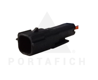 PORTAFICH CONECTOR 2 VIAS SENSOR DE RESPALDO TRASERO GENERAL MOTORS