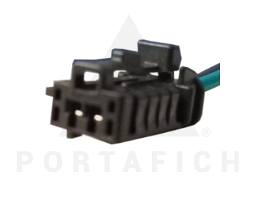 PORTAFICH CONECTOR 2 VIAS CAJA DE CAMBIOS/INSTRUMENTO DE CABLEADO