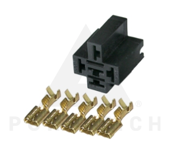 PORTAFICH CONECTOR 5 VIAS MICRO RELAY C/TERMINAL