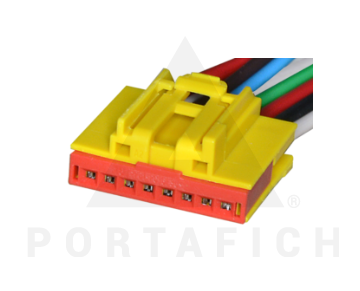 PORTAFICH CONECTOR 8 VIAS INSTRUMENTO LINEA FORD
