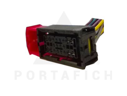 PORTAFICH CONECTOR 20 VIAS CENTRAL DUALOGIC SELESPEED FIAT DOBLO
