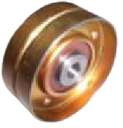 [CA11104.0145] BTP TENSOR DE CORREA FIJO POLI V R19 1.6 1.8 CLIO 1.6 LAGUNA 1.9