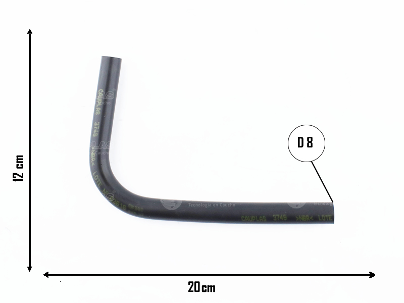 CAUPLAS MANGUERA VENTILACION DEL BLOCK FORD ECOSPORT I FIESTA II