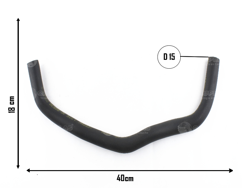 CAUPLAS MANGUERA REFRIGERACION ECOSPORT I MONDEO RANGER I OEM:1S7Z8548AG AJ =YACO 2645