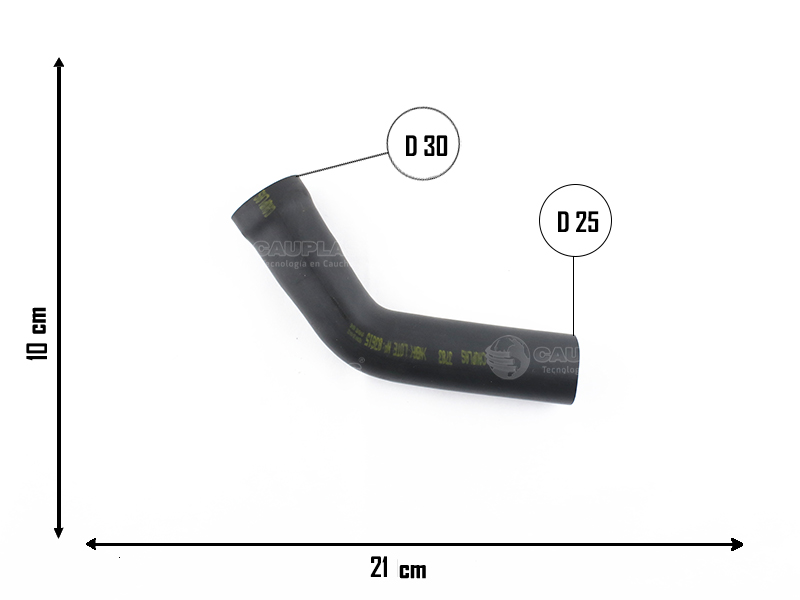 CAUPLAS MANGUERA COMBUSTIBLE FOCUS I ECOSPORT I  =YACO 3922