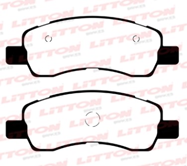 LITTON PASTILLAS FRENO FIAT ARGO/CRONOS /PULSE 1.3 22> DEL