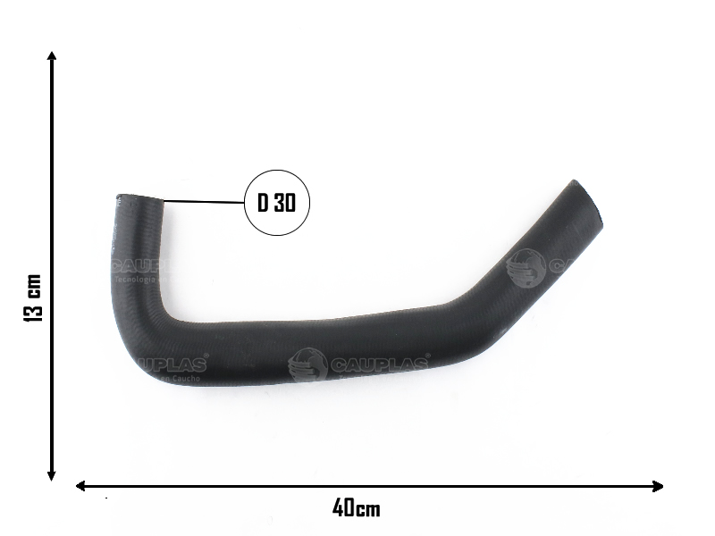 CAUPLAS MANGUERA RADIADOR INFERIOR GALAXY QUANTUM SANTANA OEM:3251210512 =YACO 1388