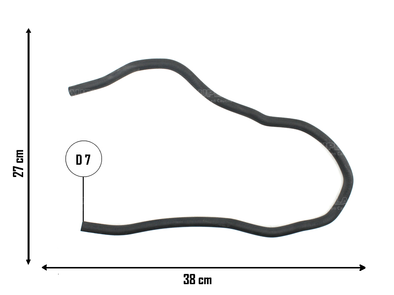 CAUPLAS MANGUERA REFRIGERACION FORD FOCUS I =YACO 2454