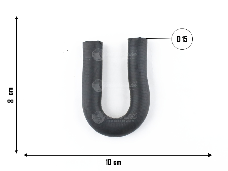 CAUPLAS MANGUERA CALEFACTOR ENTRADA FORD KA I COURIER FIESTA I/II  =YACO 2135