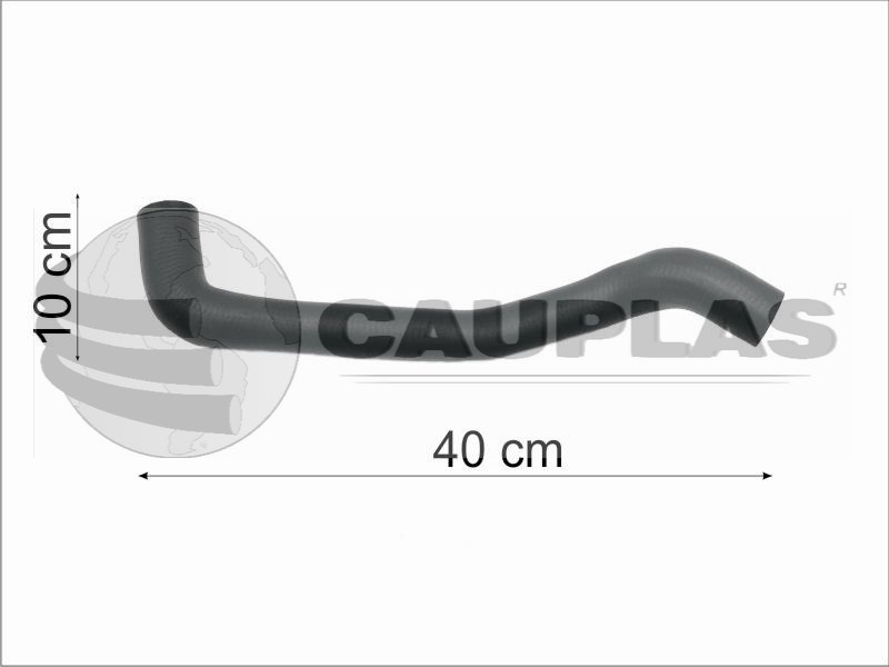 CAUPLAS MANGUERA RADIADOR SUPERIOR FORD COURIER FIESTA I OEM:96FB8B274D 10118186 =YACO 1919/2170