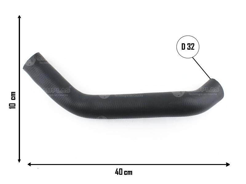 CAUPLAS MANGUERA RADIADOR SUPERIOR FALCON  =YACO 141