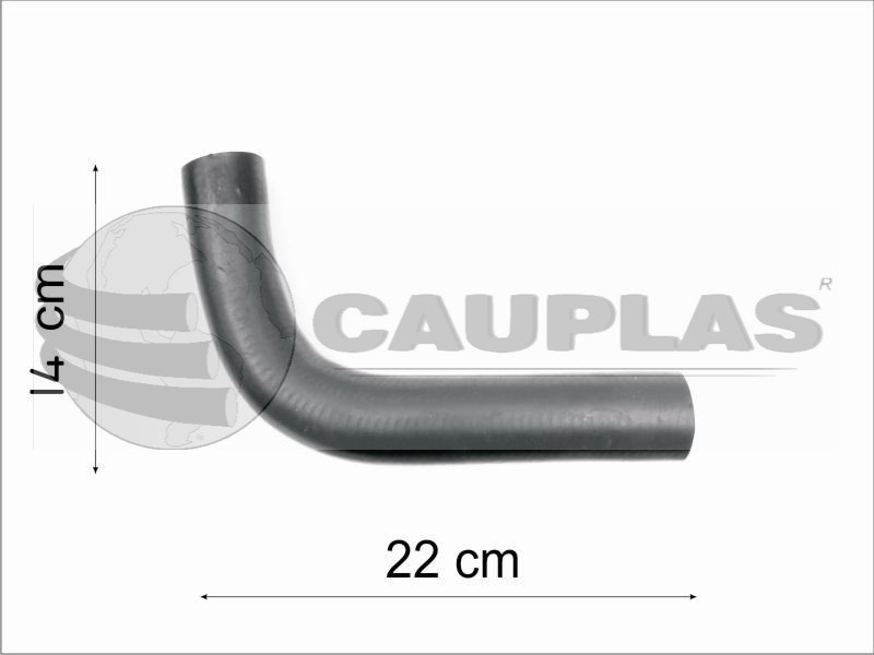 CAUPLAS MANGUERA RADIADOR SUP FORD FALCON  =YACO 850