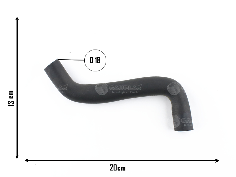 CAUPLAS MANGUERA VENTILACION CARTER INF FORD TAUNUS OEM:74BR6A886A =YACO 131/153