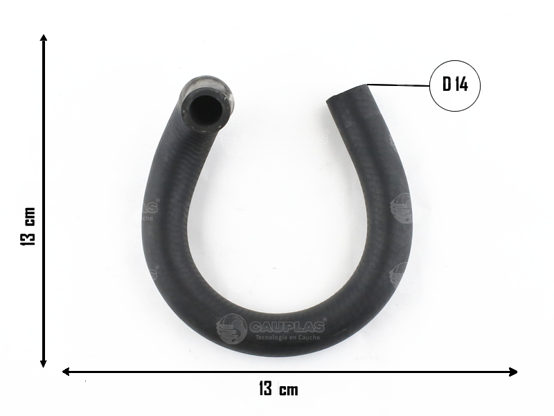 CAUPLAS MANGUERA CALEFACTOR FORD FALCON =YACO 145