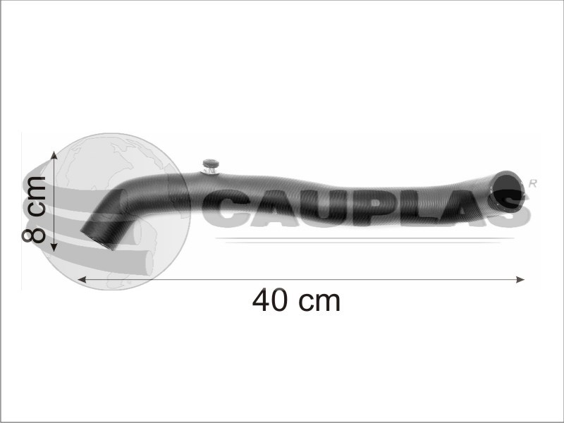 CAUPLAS MANGUERA RADIADOR SUP FORD ESCORT  =YACO 2227
