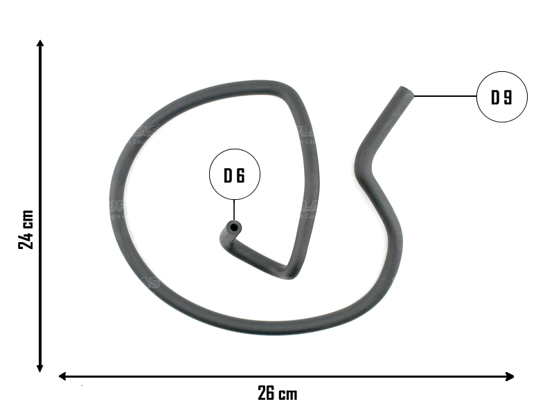 CAUPLAS MANGUERAS  VASO DE EXPANSION SUPERIOR FORD ESCORT