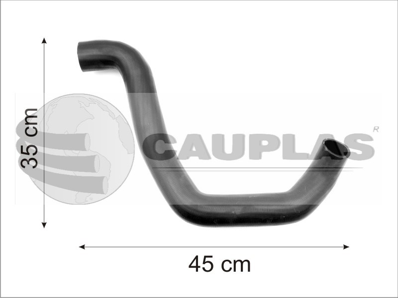CAUPLAS MANGUERA INTERCOOLER SALIDA FORD RANGER  =YACO 2374