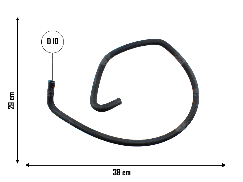 CAUPLAS MANGUERA REFRIGERACION FORD FOCUS I OEM:3S458K012AC =YACO 3063