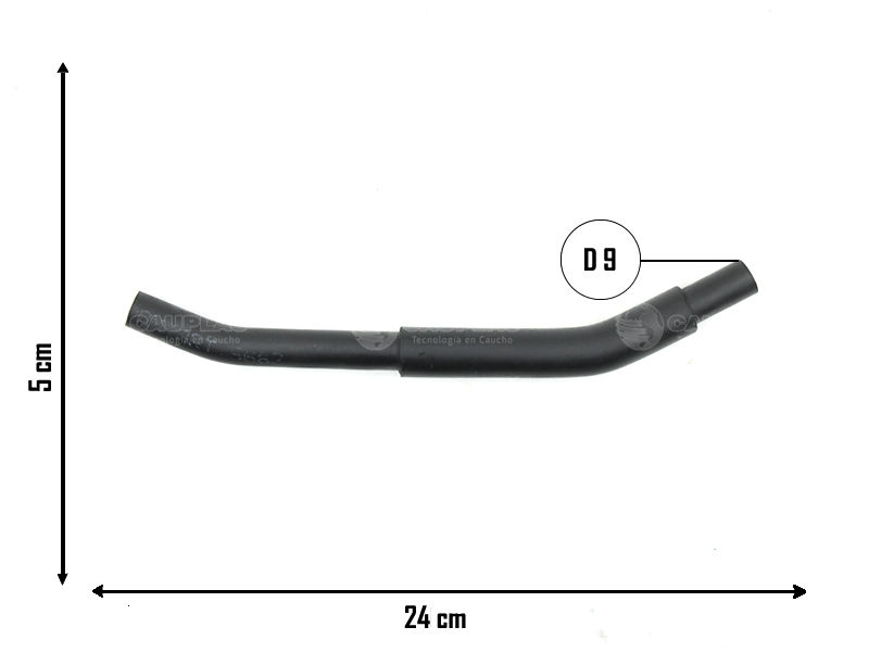 CAUPLAS MANGUERA VENTEO CARTER FORD FIESTA I COURIER OEM:XS3E6K609A1E =YACO 3012