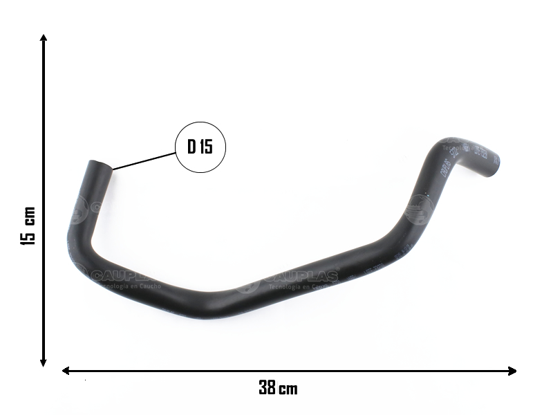 CAUPLAS MANGUERA VAPORES ACEITE FORD ESCORT OEM:928F6K608LB =YACO 3291