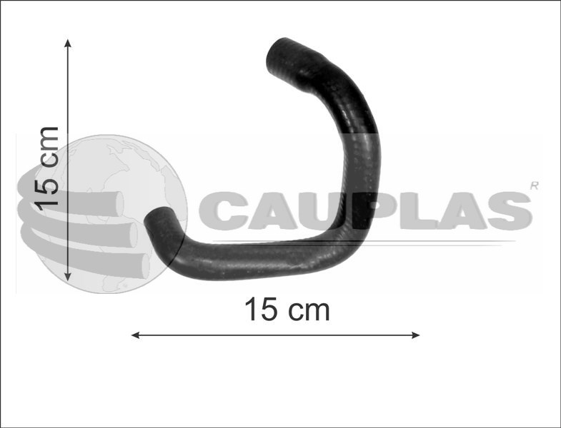 CAUPLAS MANGUERA RADIADOR DE ACEITE FORD RANGER I  =YACO 3499
