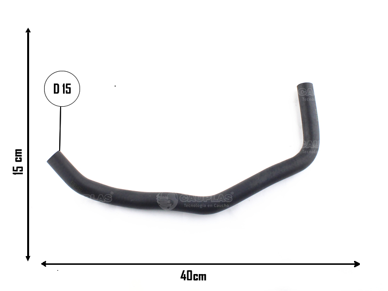 CAUPLAS MANGUERA CALEFACCION FORD FOCUS I OEM:157G8A582AJ =YACO 3797