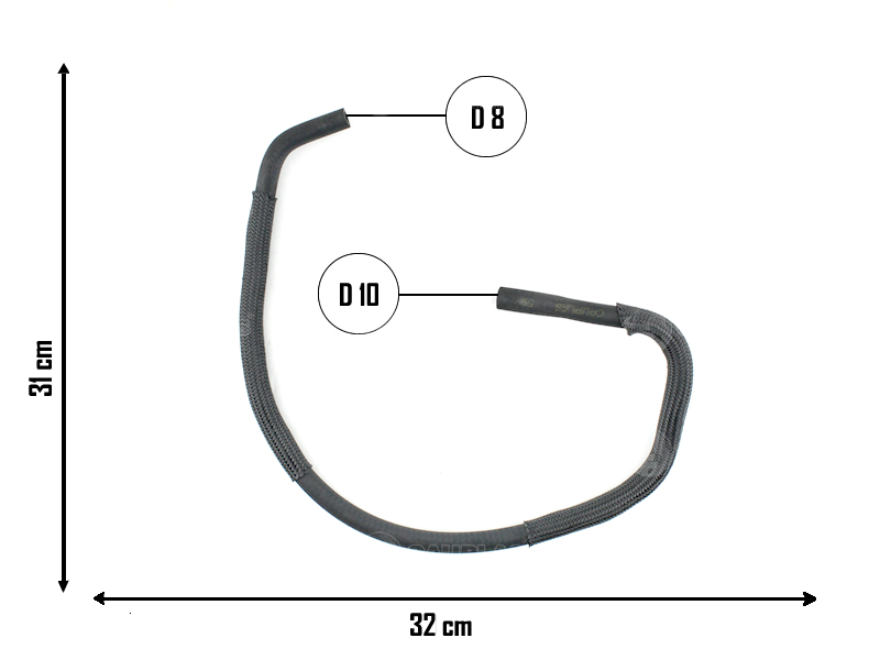 CAUPLAS MANGUERA VASO DE EXPANSION FORD FIESTA II OEM:9S658K276AA